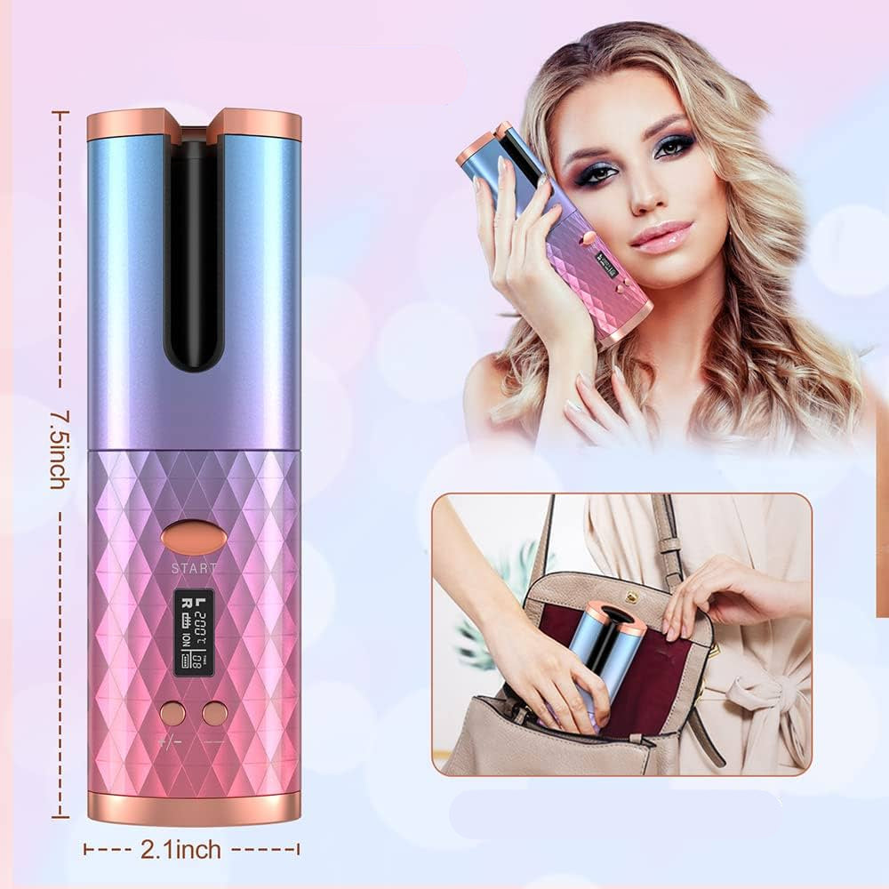 Cordless Automatic Hair Curler