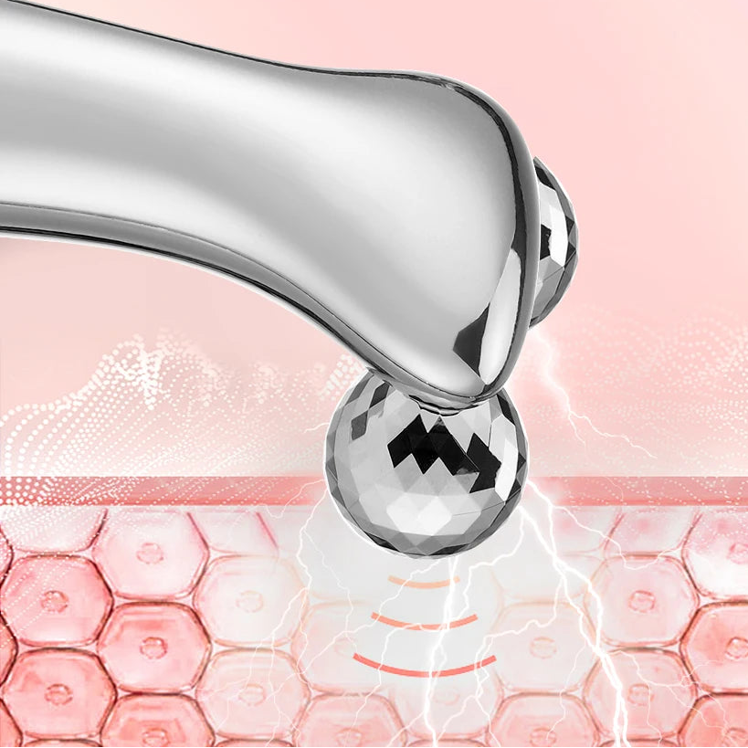 Face Vibrating Roller Massager