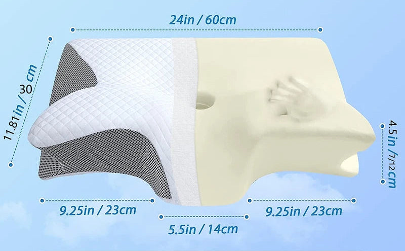 Ergonomic Memory Foam Pillow