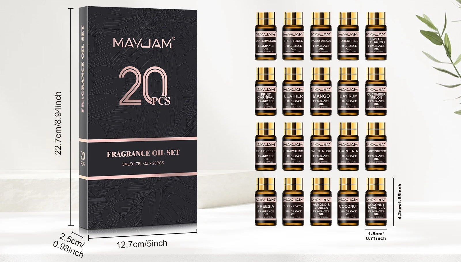 Aromatherapy Essential Oil Set