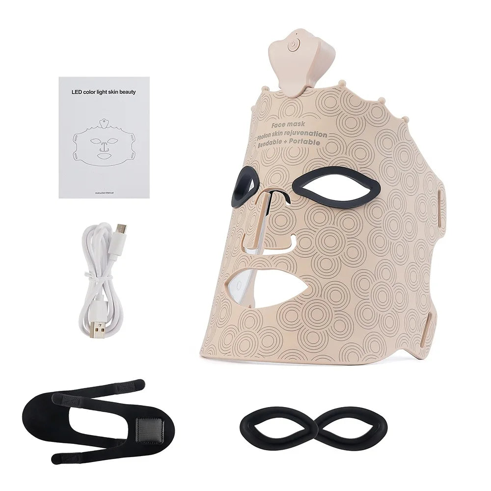 Photon Silicone LED Mask