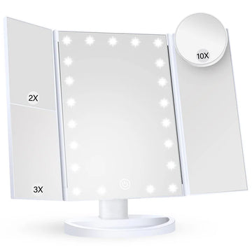 Smart Foldable Makeup Mirror