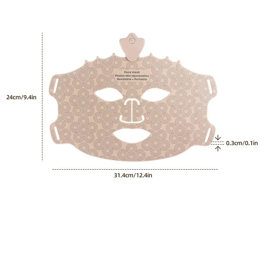 Photon Silicone LED Mask